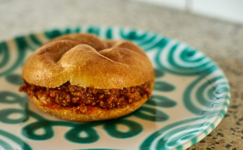 Ein fertiger Sloppy Joes!