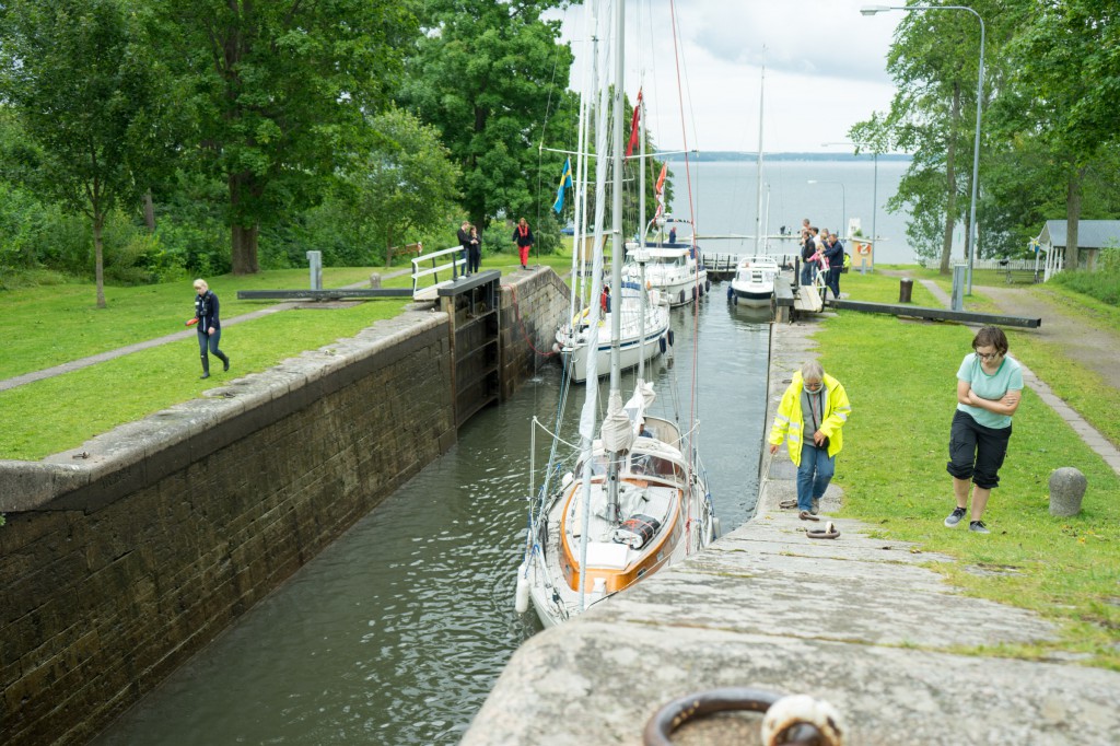 Schleusen in Motala (pp)