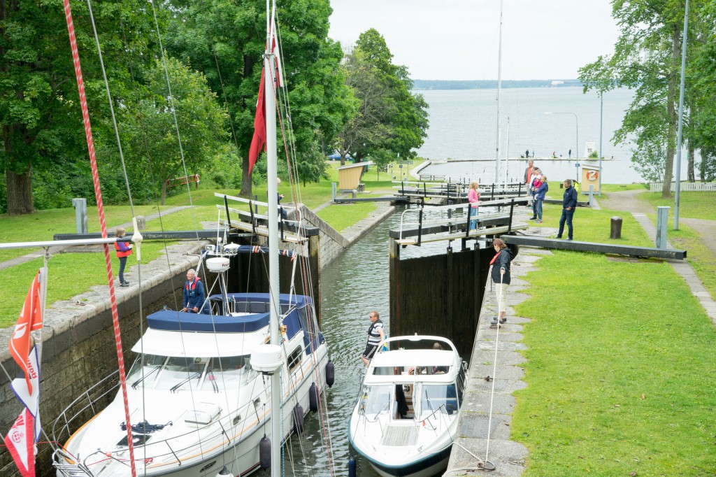 Schleusen in Motala (pp)