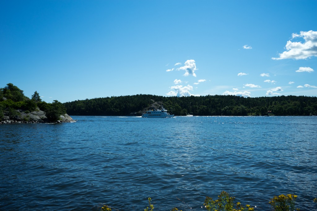 Am Weg nach Fjäderholmen sieht man einiges (vh/pp)