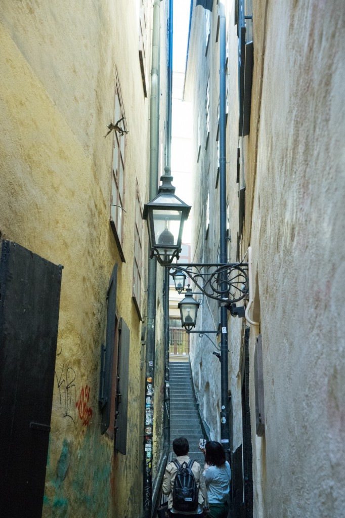 Schmalste Gasse in Gamla Stan (pp)