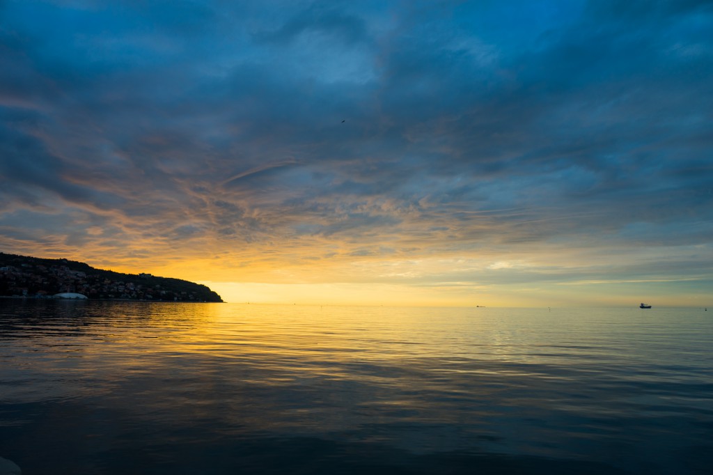 Sonnenuntergang in Koper (vh)