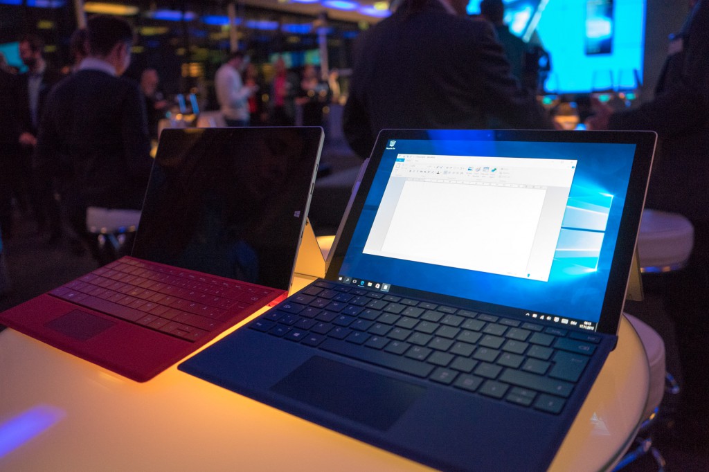 Surface 3 (links) und Surface Pro 4 (rechts) (pp)