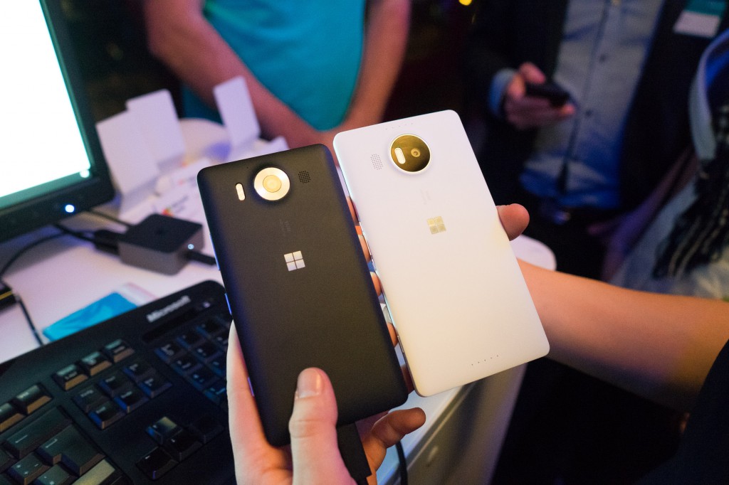 Lumia 950 (links) und Lumia 950 XL (pp)