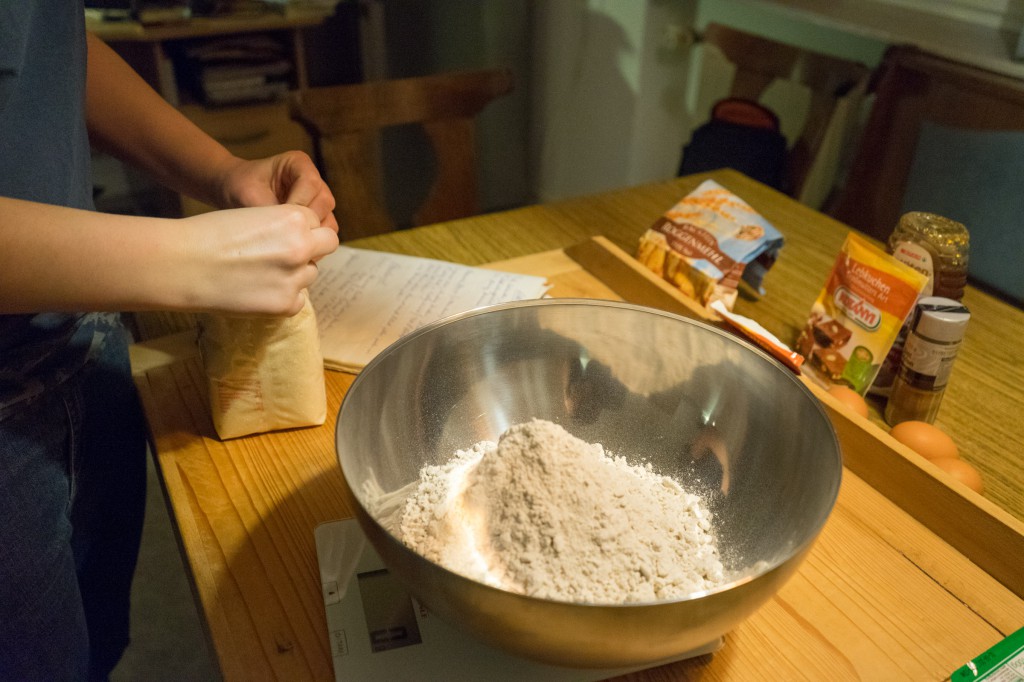 Zutaten für Lebkuchen