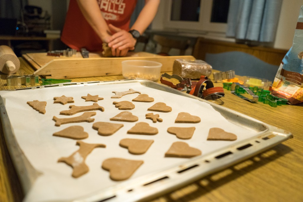 Lebkuchen ausstechen