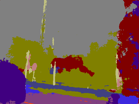 SegNet output for Picture 10.