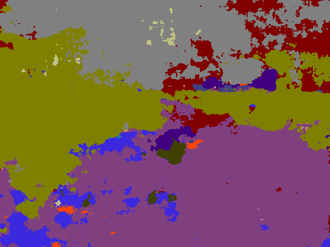 SegNet output for Picture 11.