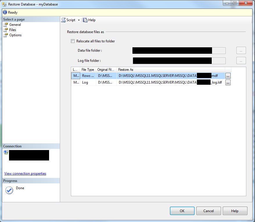 This only needs to be changed if you COPY your database to a new one.