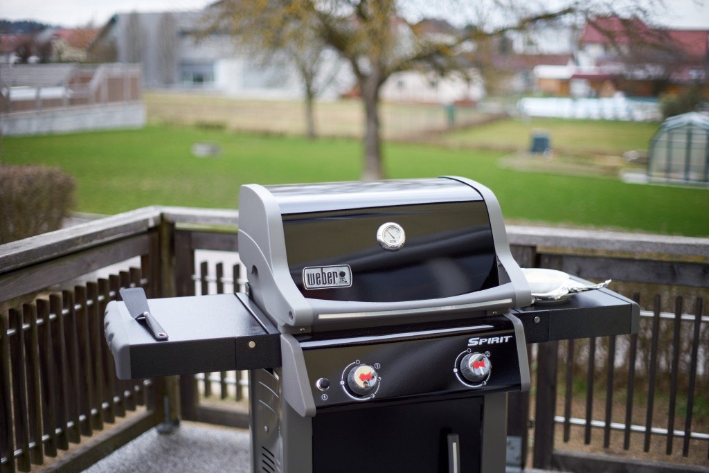 Unser neuer Weber Grill (vh)