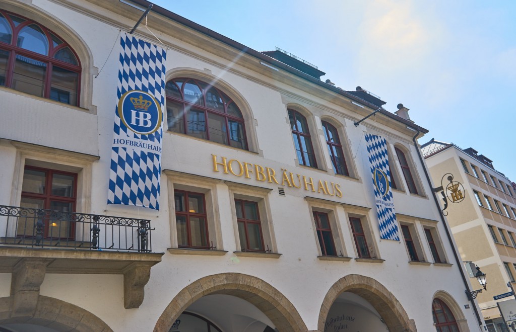 Das berühmte Hofbräuhaus (vh)