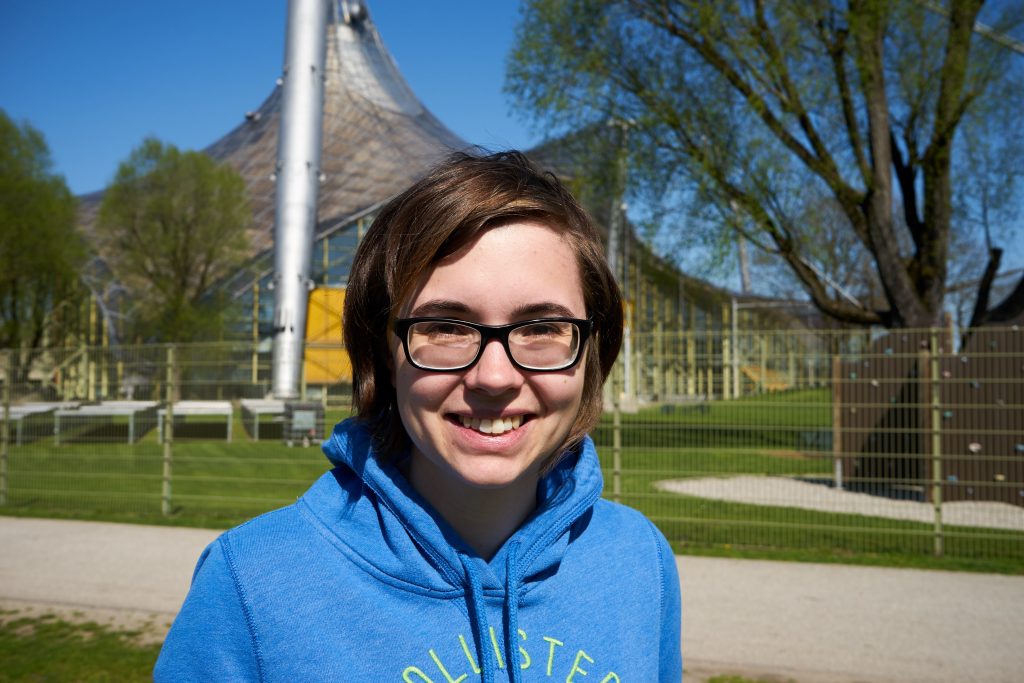 Die Katzentante im Olympiapark.