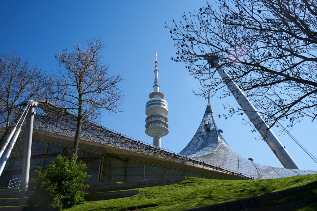 Blick auf den Olympiaturm.