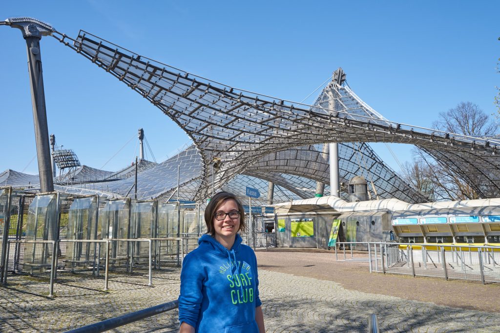 Die Katzentante im Olympiapark.