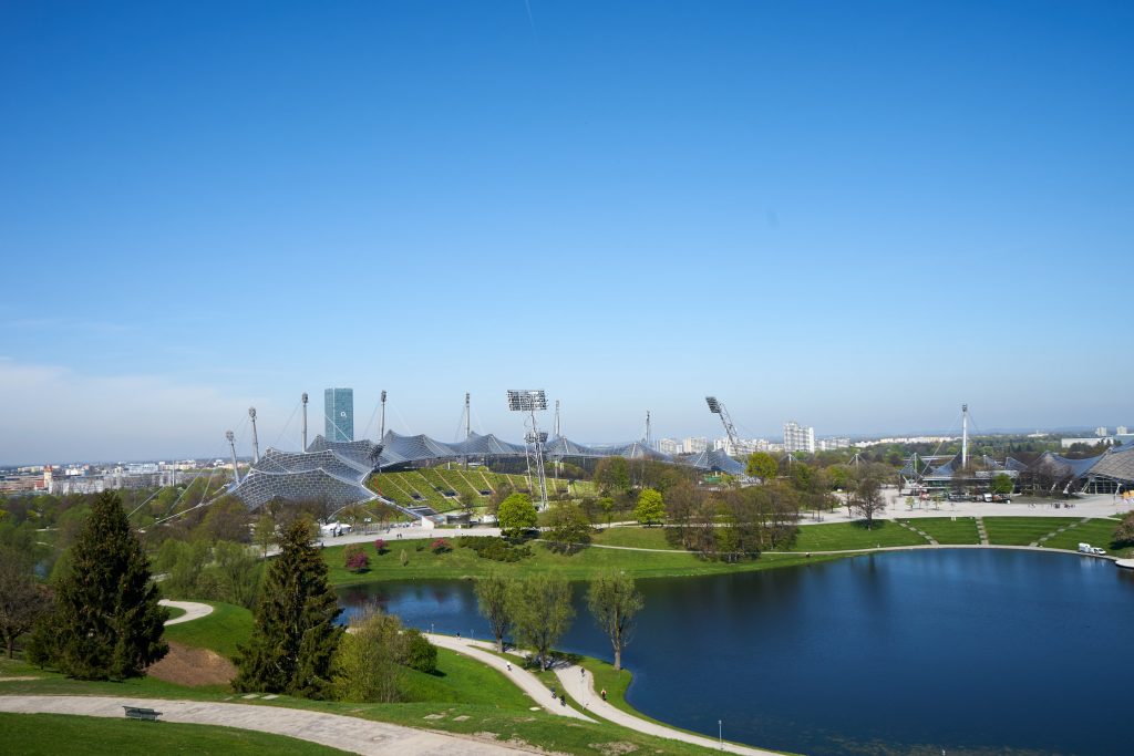 Ausblick auf den Olympiapark.