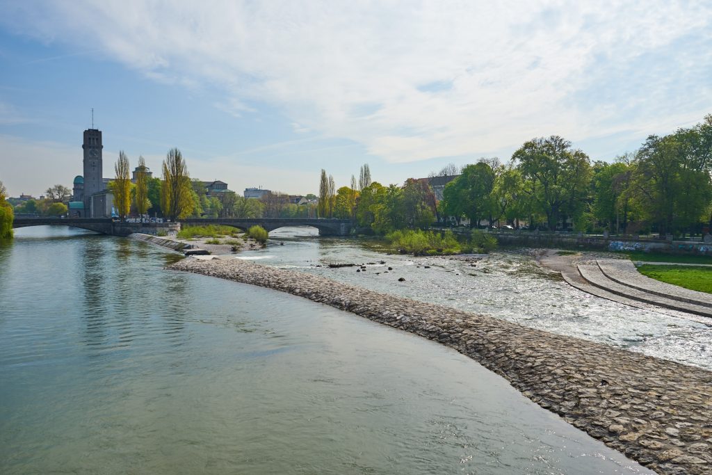 Am Weg zum Deutschen Museum.