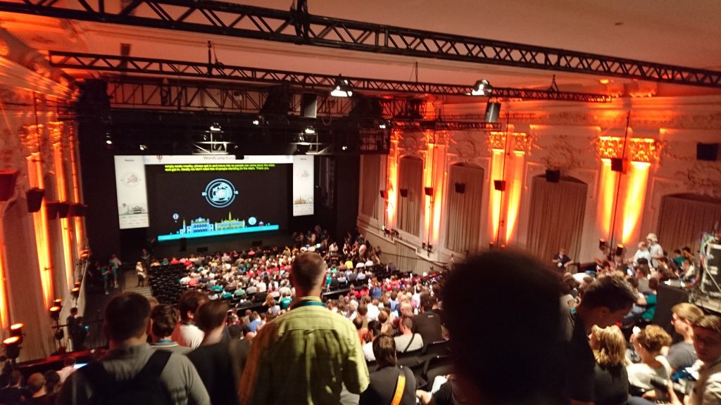 Crowded hall