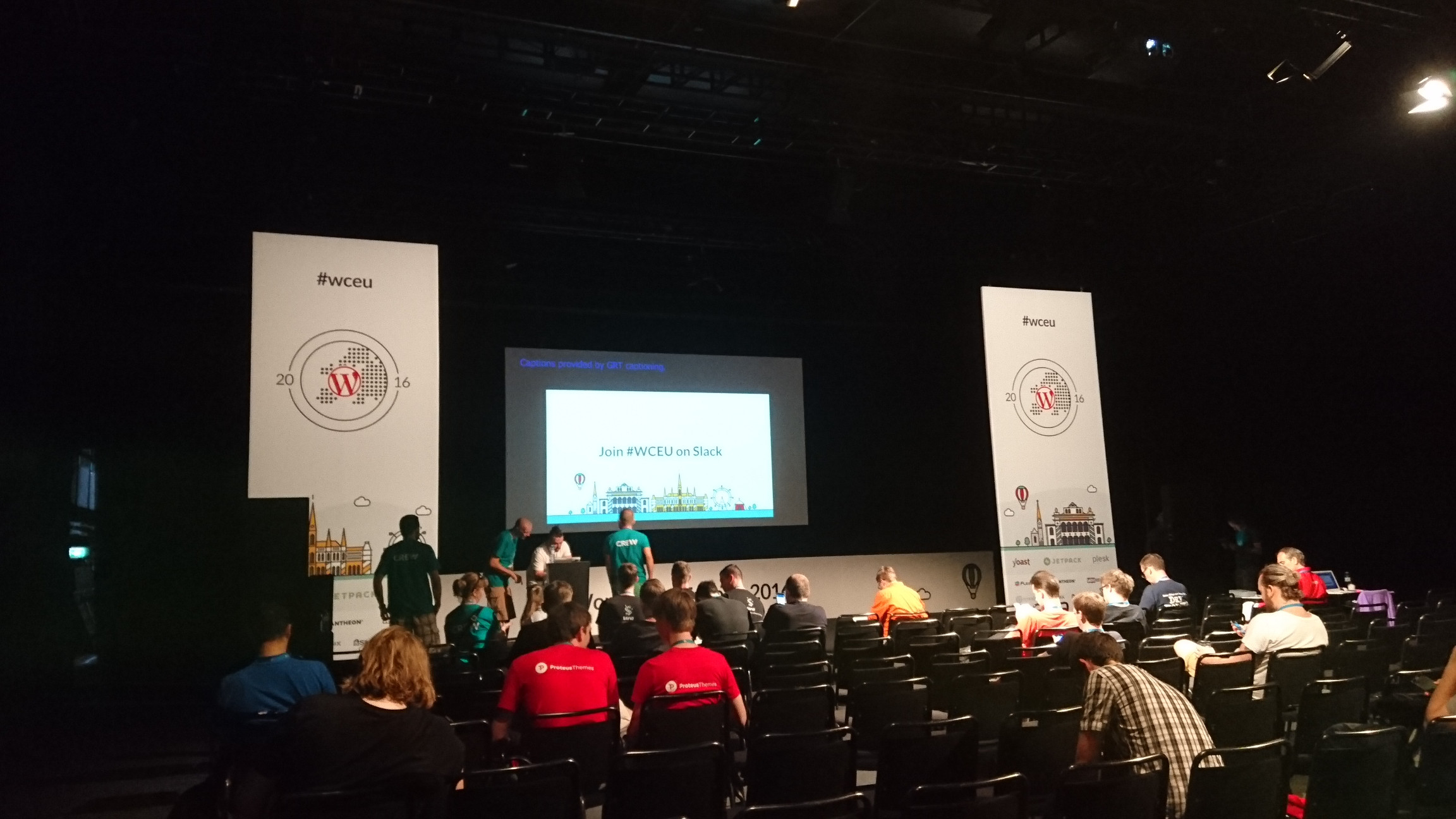 WordCamp Day 1 #WCEU