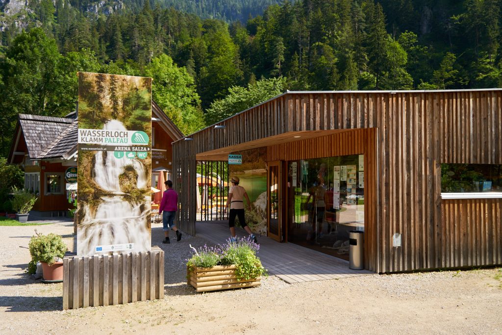 Startpunkt der Wasserlochklamm in Palfau.