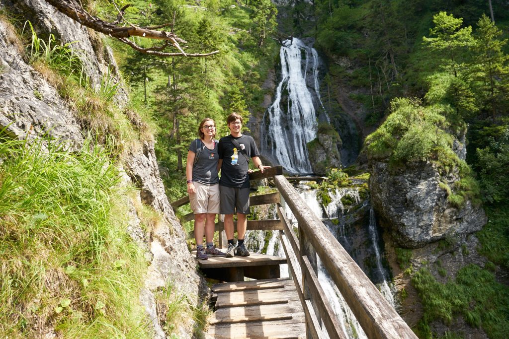 Wandern in der Wasserlochklamm Palfau.