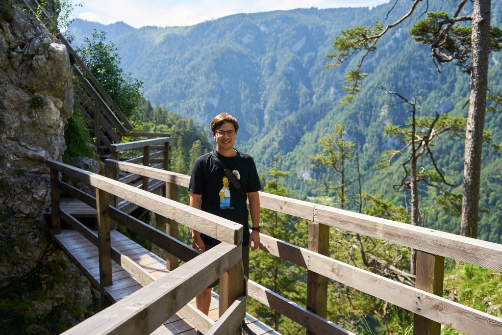 Wandern in der Wasserlochklamm Palfau.