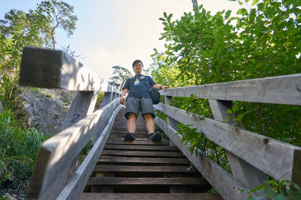 Wandern in der Wasserlochklamm Palfau.