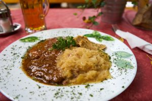 Essen in der Wasserlochschenke