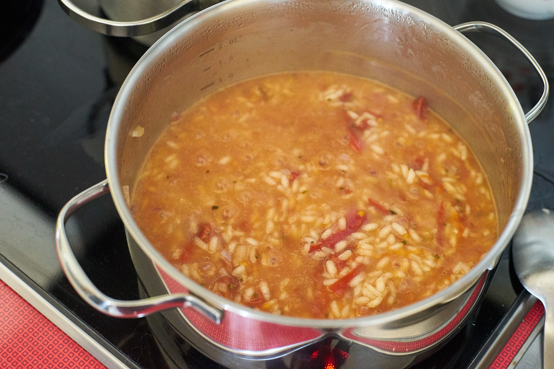 Ziegenkäse-Risotto mit Tomaten und Rosmarin – verenapraher