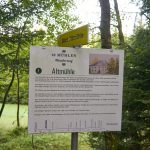 Beschilderung des 10-Mühlenwanderweg - Altmühle