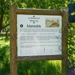 Beschilderung des 10-Mühlenwanderweg - Adammühle