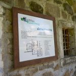 Beschilderung des 10-Mühlenwanderweg - Getreidemühle