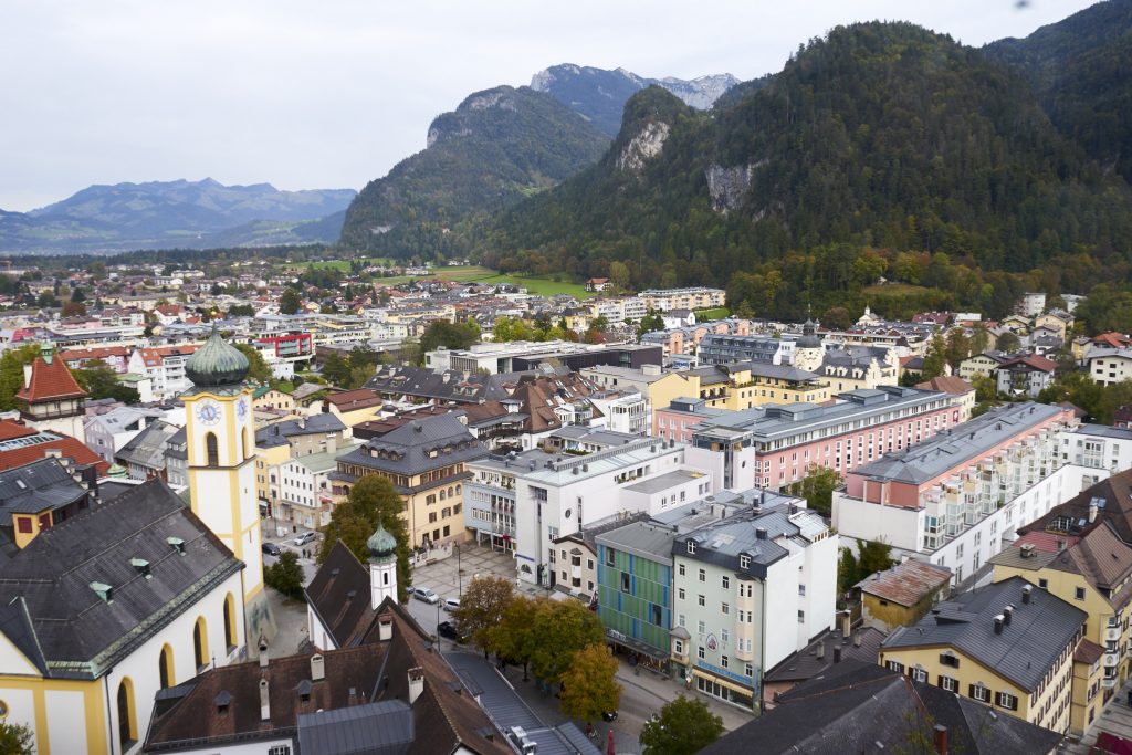 Ausblick von der Festung Kufstein