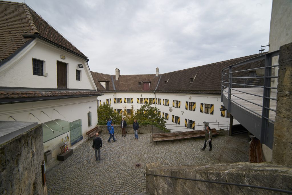 Innenhof der Festung Kufstein