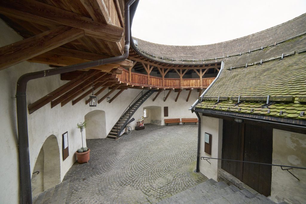 Innenhof der Festung Kufstein