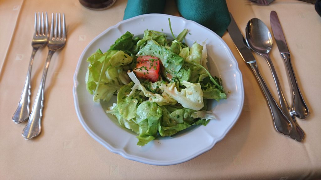 Salat im Tiroler Hof Kufstein.