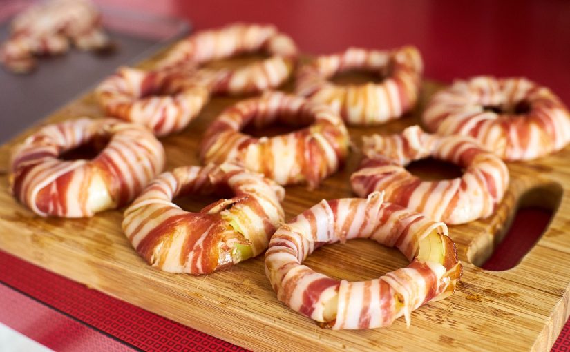 Bacon-Onion-Rings vom Grill