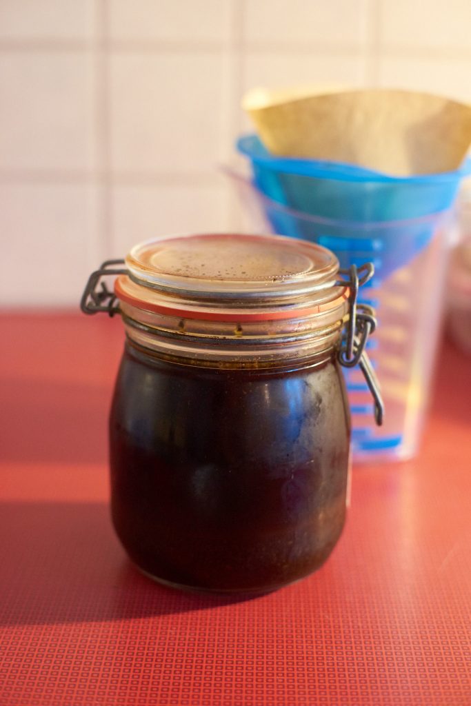 Cold Brew in einem REX-Glas.