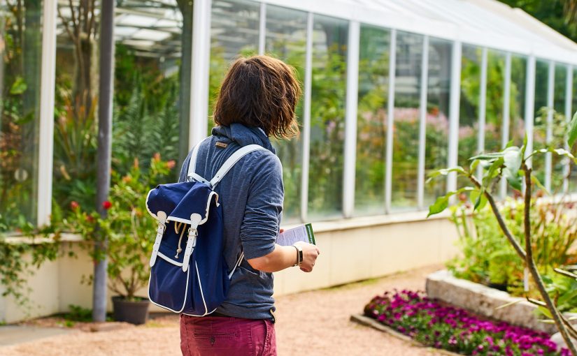 Mit dem Kamarg im Botanischen Garten