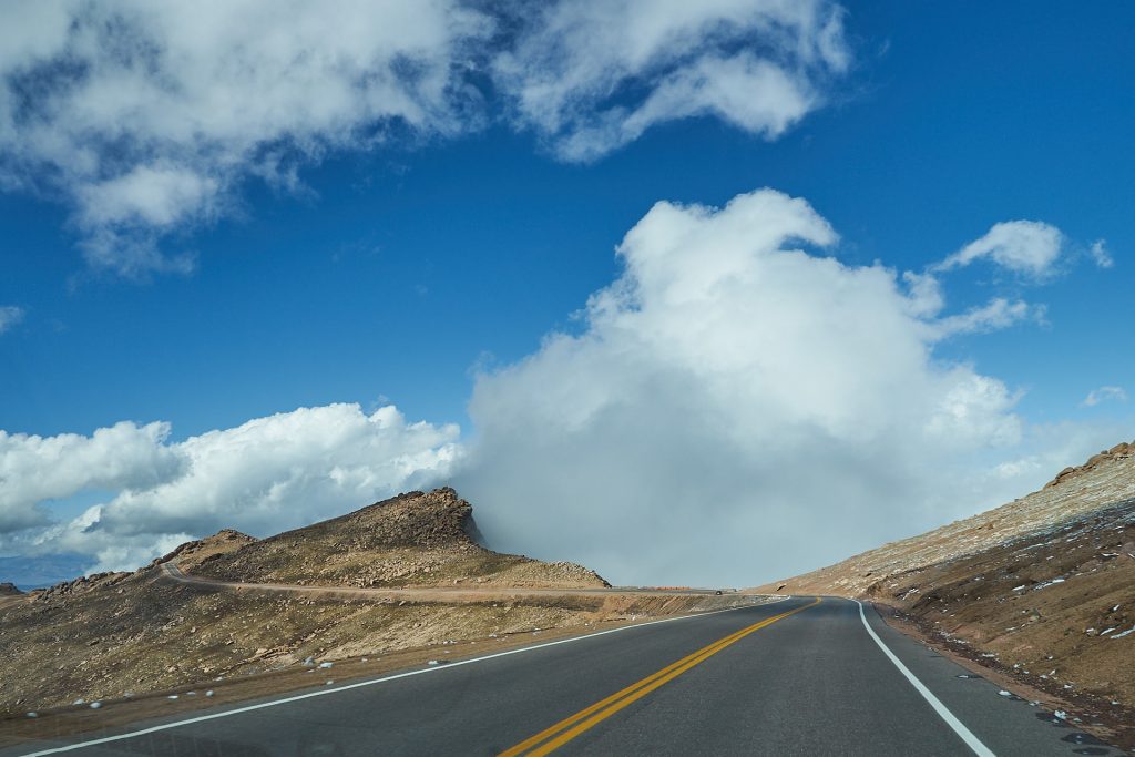 Rauf auf den Pikes Peak!