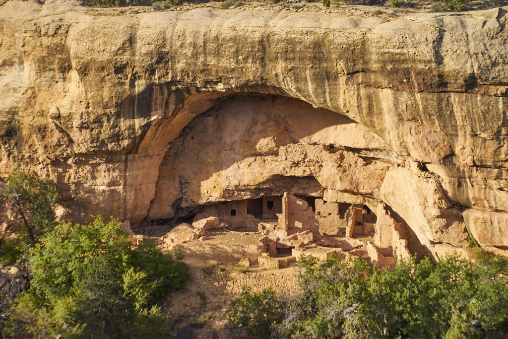 Behausungen der Anasazi-Indianer im Mesa Verde National Park