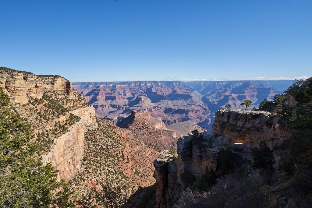 Ausblick in den Grand Canyon