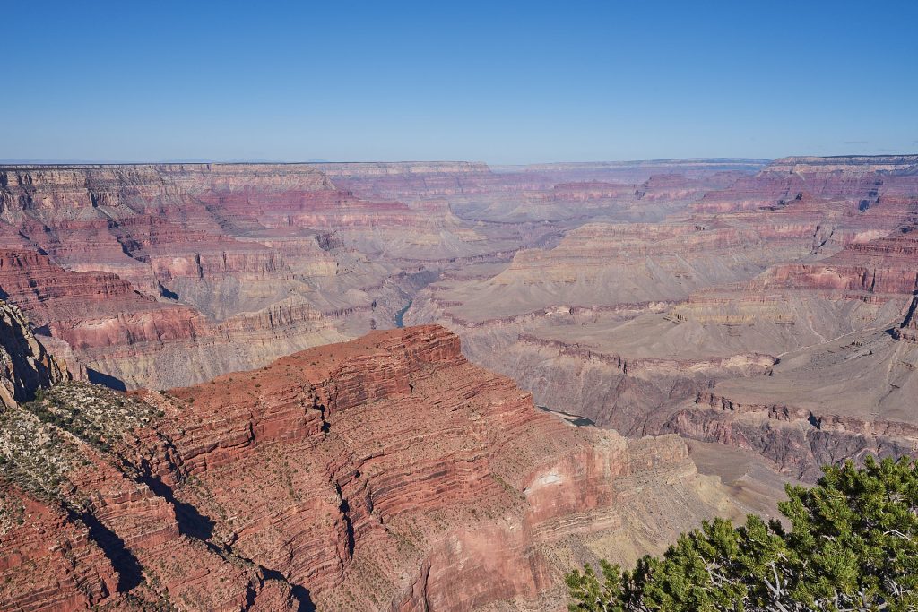 Ausblick in den Grand Canyon