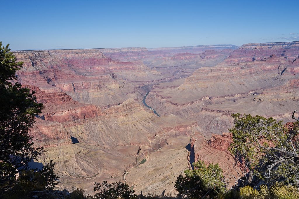 Ausblick in den Grand Canyon