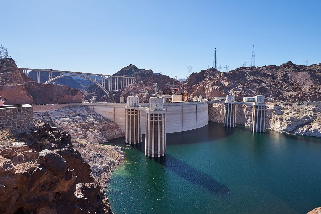 Der Hoover Dam.