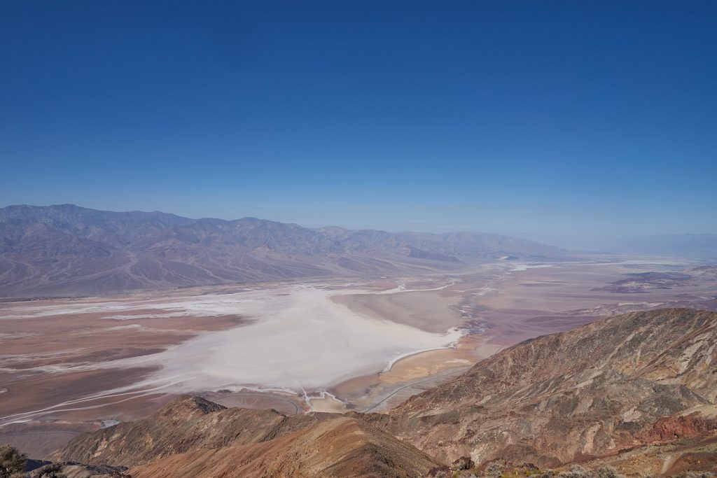 Ausblick von Dante's View im Death Valley Nationalpark.