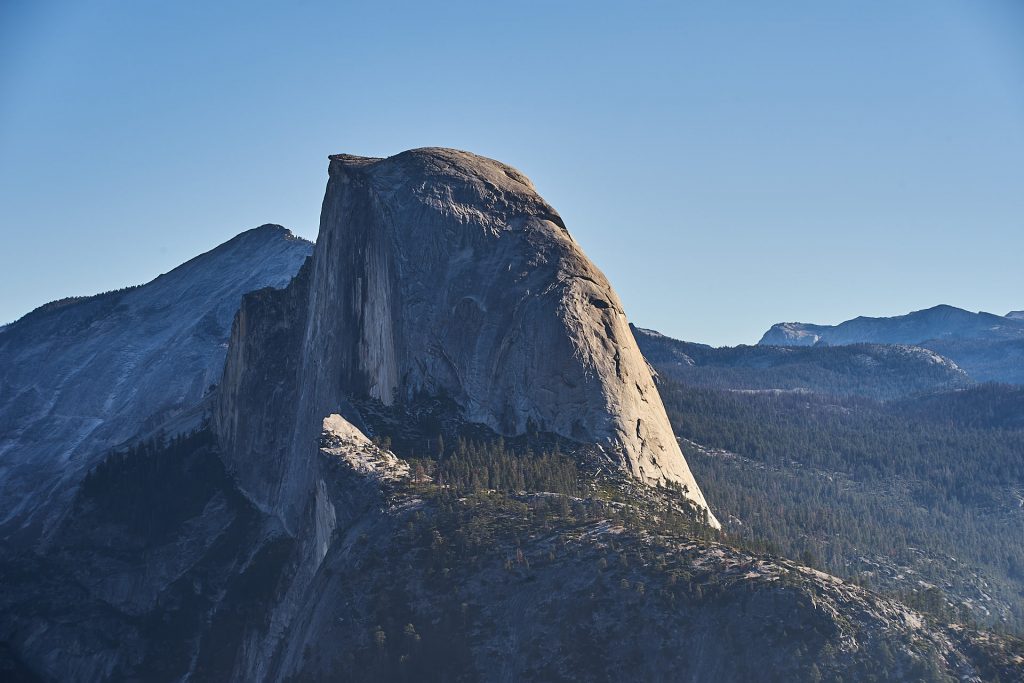 Ein "Nahaufnahme" vom Half Dome.